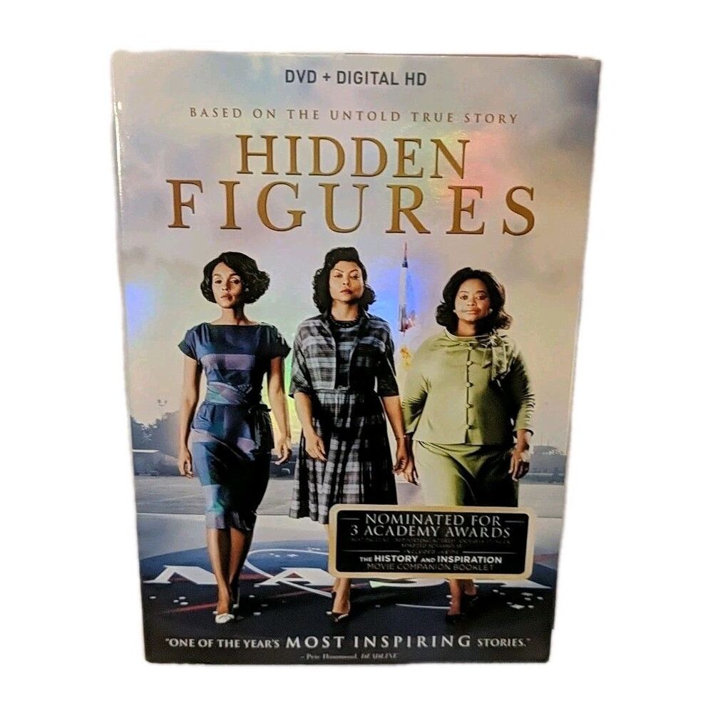 NEW Hidden Figures DVD Shrink Wrapped Women STEM Education NASA Historical